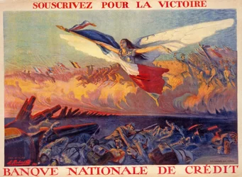 Souscrivez pour la Victoire, Banque Nationale de Crédit, pub. 1916